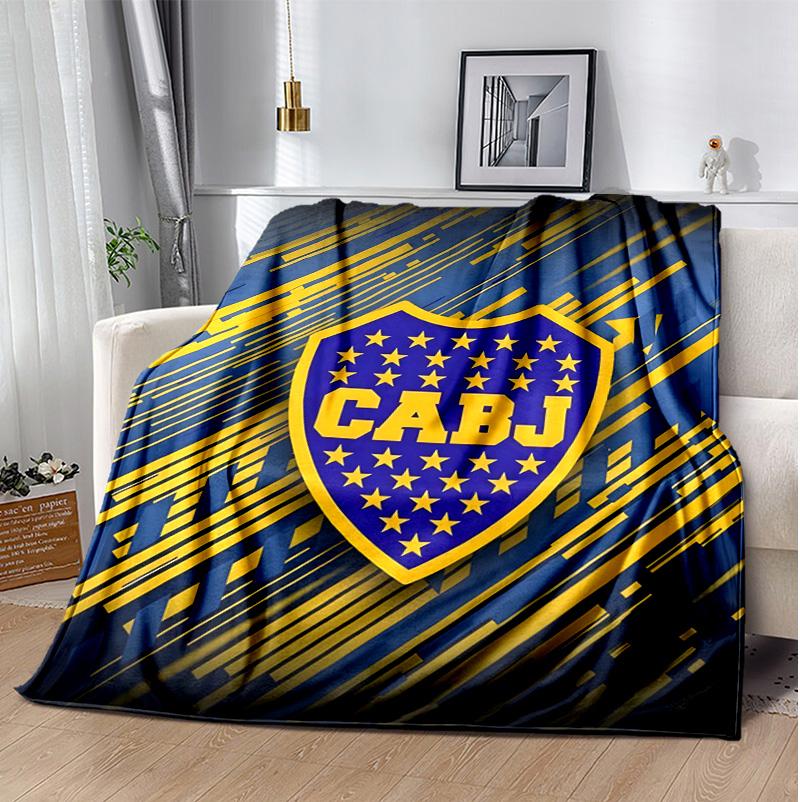 Cabj Flannel Blanket Soft Warm All-Season Throw, Design for Camping, Car Travel, Hiking Sofa, Bed, Office Perfect Gift for Parties