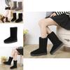 Elegant Ladies Womens Ella Mid Calf Snow Boots With Luxurious Faux Fur Lining