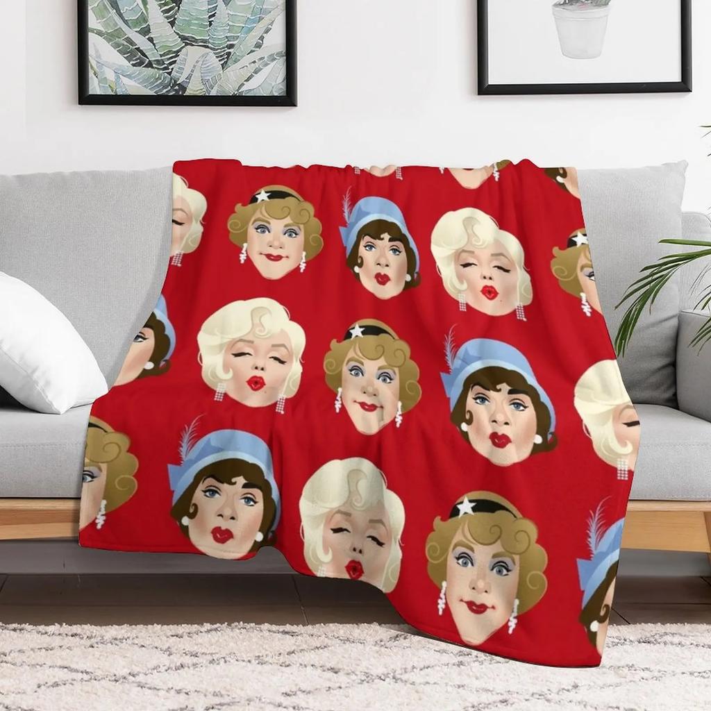 Hot Throw Blanket Decorative Soft Throw Blanket for Couch Sofa
