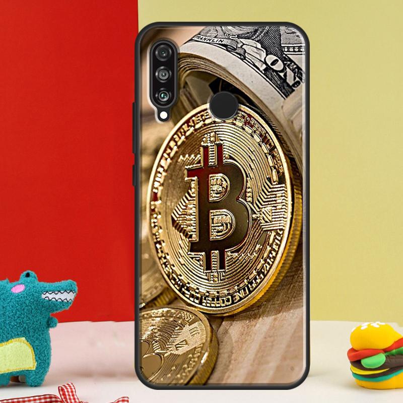 Bitcoin BTC For Huawei Nova 9 10 SE 12i 12s 11i 5T Y91 Y90 Y60 Y70 Y72 Y61 P60 Pro P20 P30 P40 Lite Case