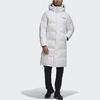 Adidas Outdoor Casual Sports Hooded Down Jacket Men Outerwear White GE9875