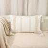 Bohemian Moroccan Cushion Cover 50x50cm Beige Cotton Tufted Woven Throw Pillowcase Funda Cogines De 45x45 Decor Home and Sofa