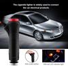 PUSH ON switch, cigarette lighter plug 12V 24V with 5A fuse