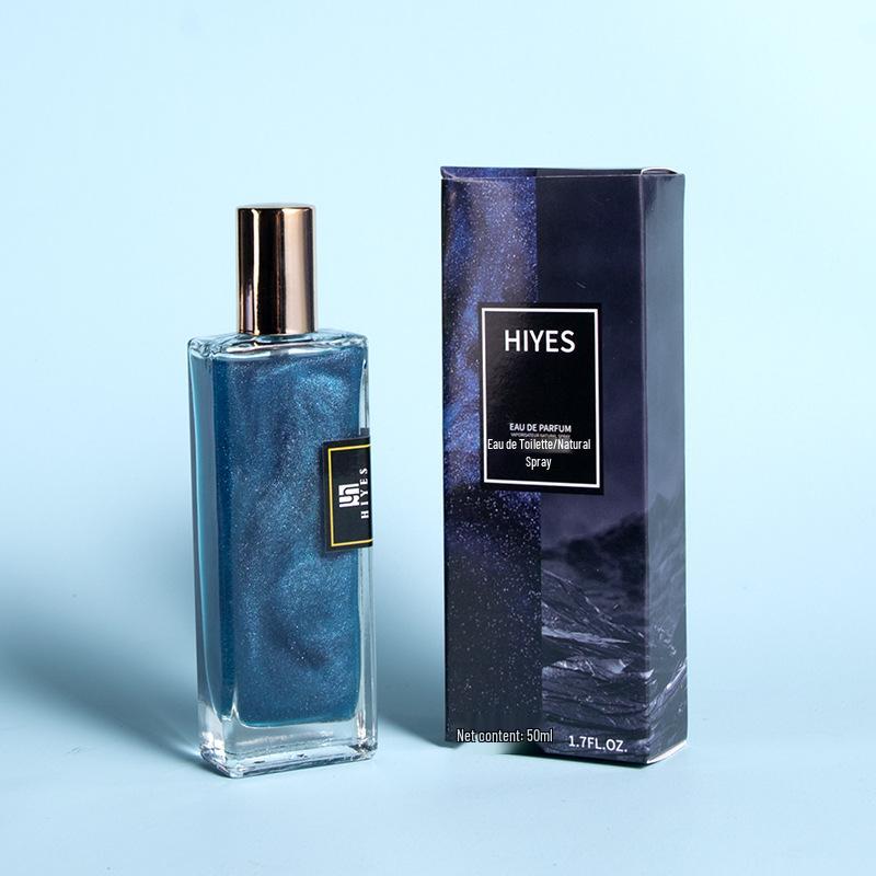 Douyin Popular Long-Lasting Women's Perfume with Light, Lingering Scent and Gold Quicksand Effect