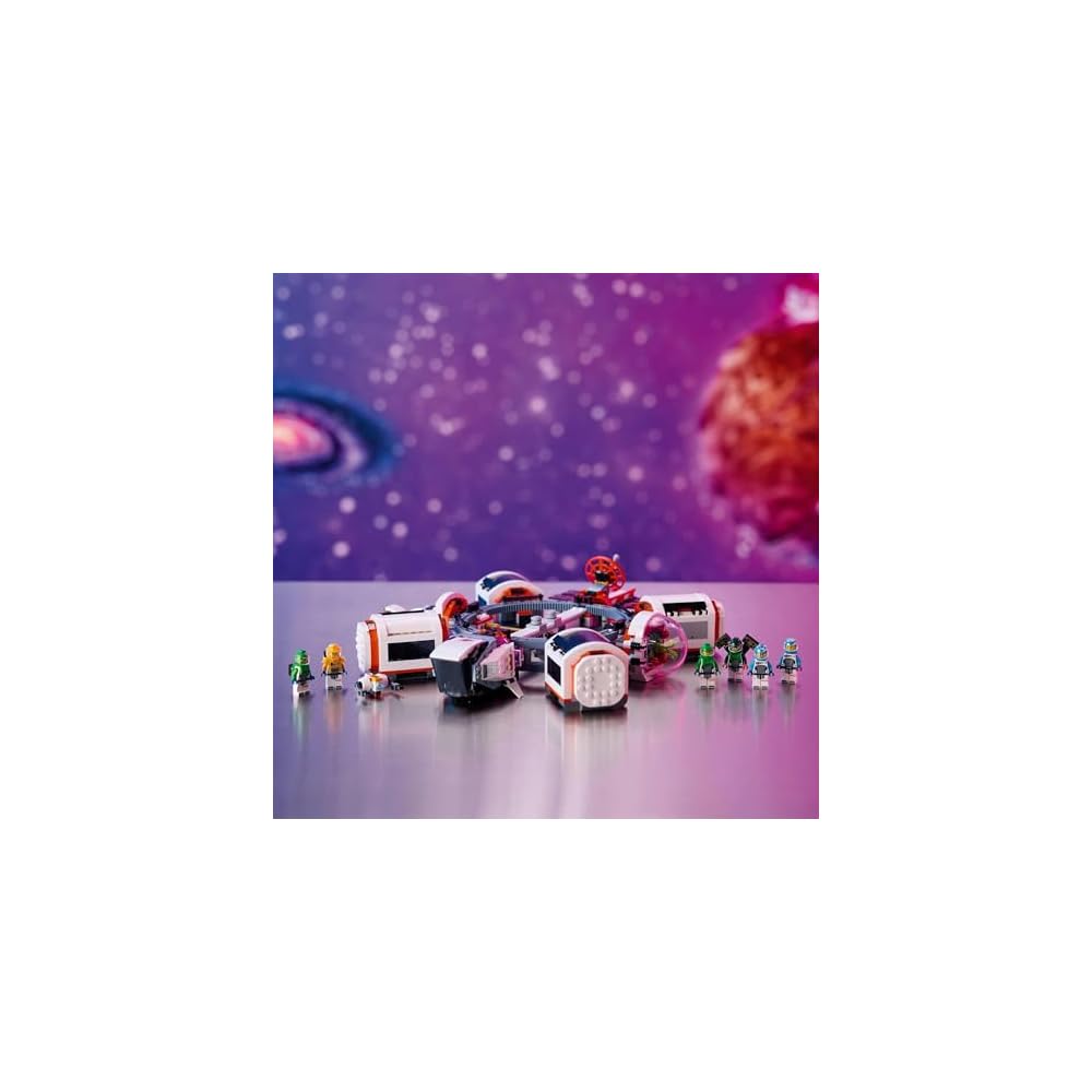 LEGO City Modular Space Station Building Set 7-9 Years Old Kids Toy Blocks