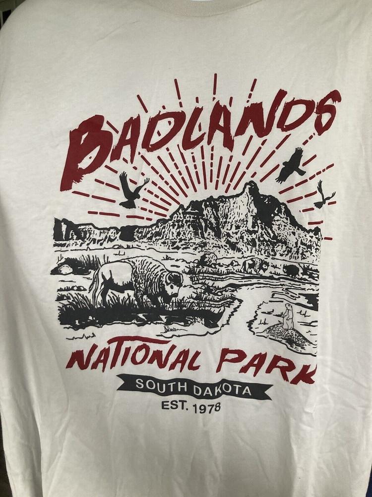 

Badlands Band National Park South Dakota Shirt Unisex Concert S5XL TR725 Unisex T-Shirt XXXL