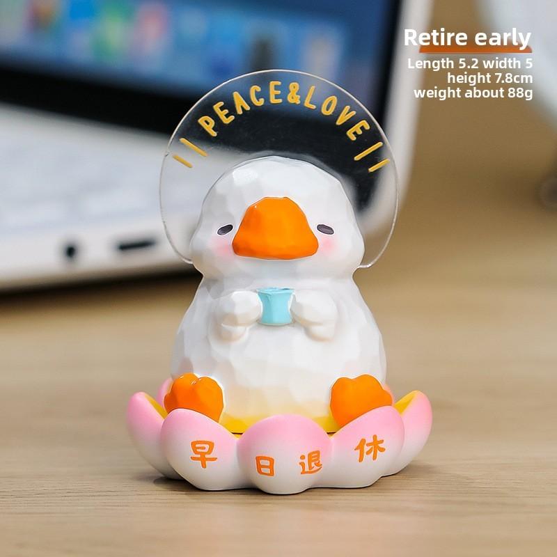 Chinese Zodiac Resin Figurine With Calm Mood For Office Decor And Giftgiving