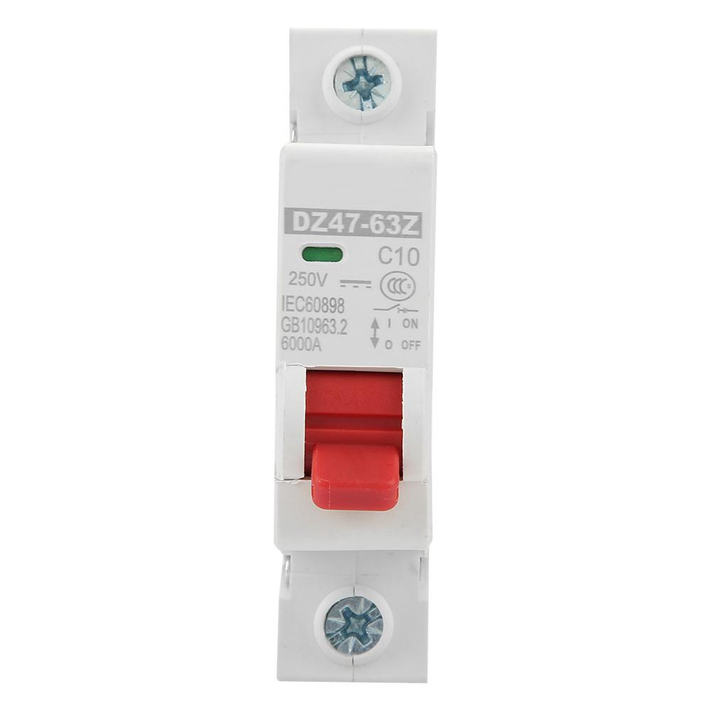 

DZ4763Z1P 10A DC Miniature Circuit Breaker Leakage Protection Air Switch