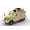 Building Blocks MOC-148069 M818 Armored Vehicle Model Small Particle Assembled Educational Toy For Men
