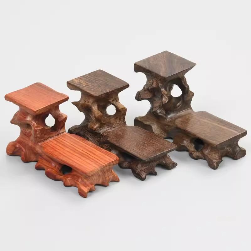 Podstawa z litego drewna do ekspozycji czajnika, stojak do przechowywania, podkładka pod kubek, wspornik termoizolacyjny