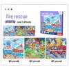 Advanced 3-in-1 Folding Magnetic Puzzle Quiet Book for Early Education