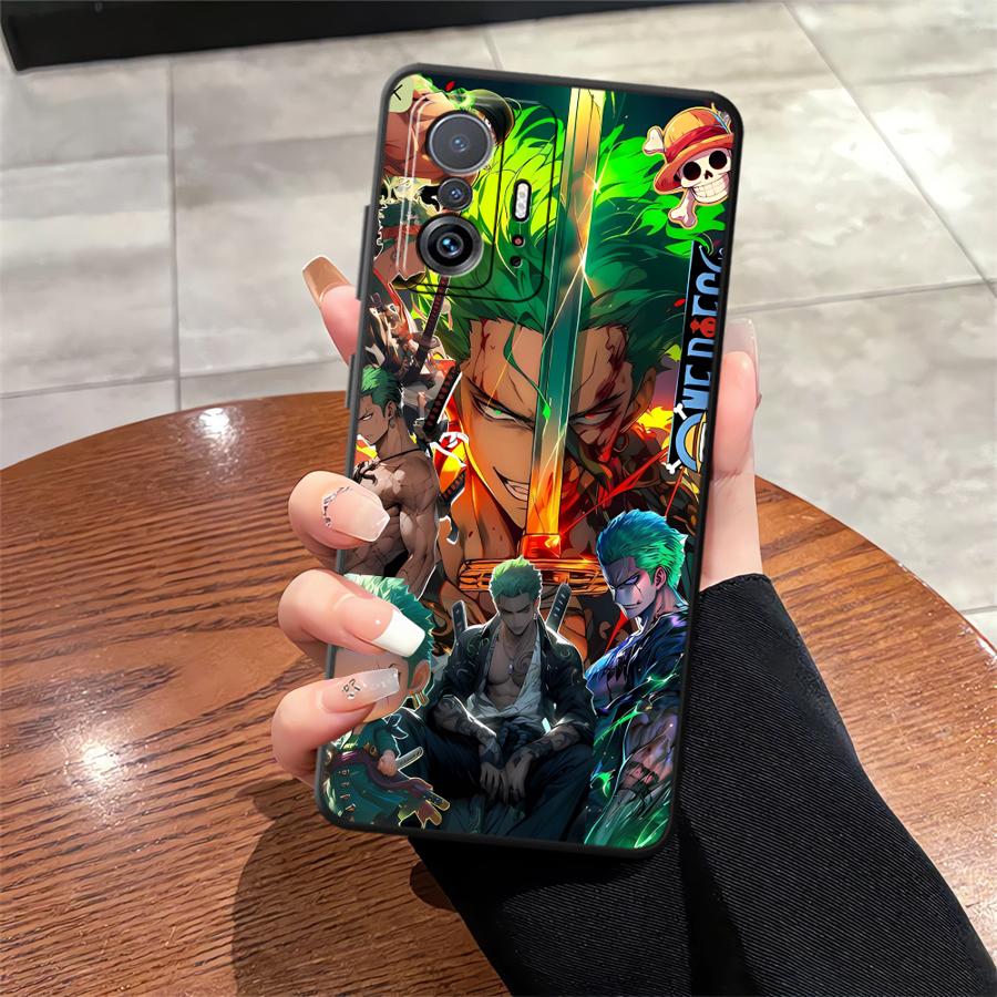 Case for Xiaomi Mi CC9Pro 10T 13 9T 11T 14 Pro 9 10 11 13 Lite Phone Cover Anime Luffy Zoro
