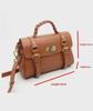 Women's Genuine Leather Messenger Tote: Versatile Cowhide Handheld Shoulder Bag, 2025 New Commuter Briefcase.
