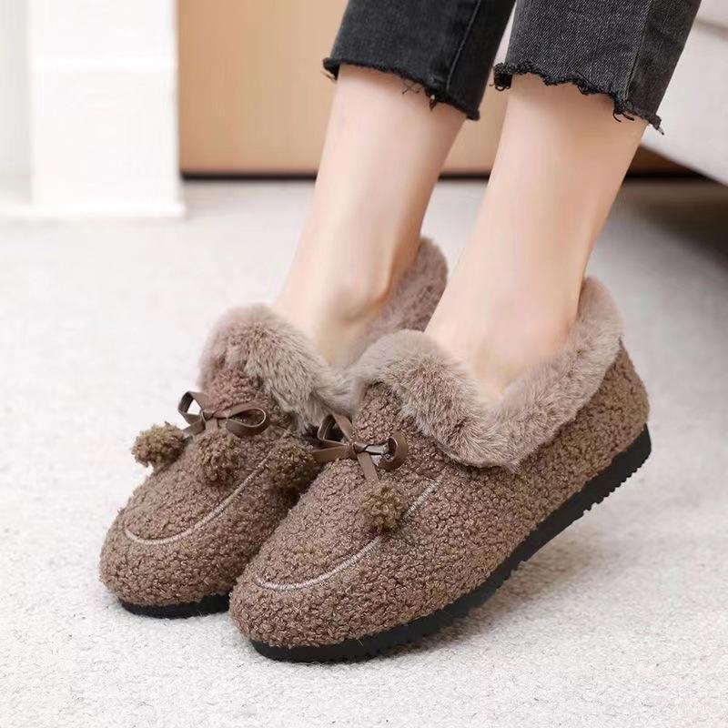 New Style of Doudou Shoes: Cotton Shoes, Fleece Shoes, Woolen Shoes, and Warm Women's Shoes