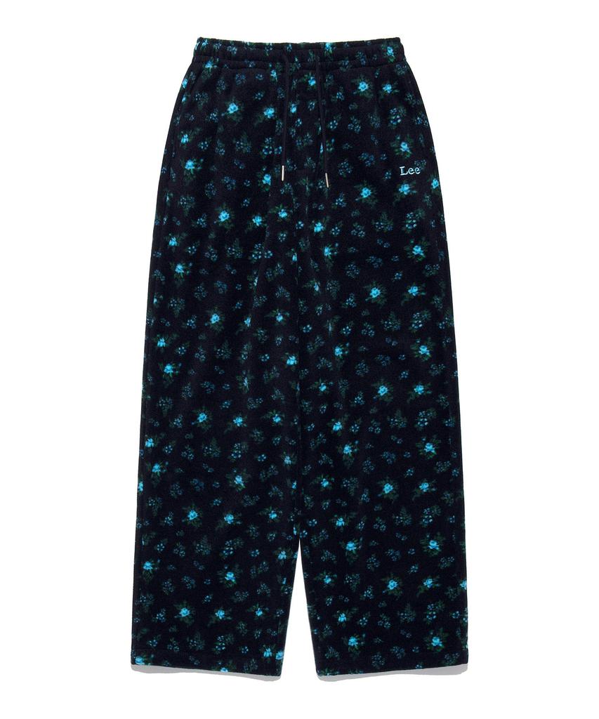 LEE Women'S Floral Fleece Pants Navy