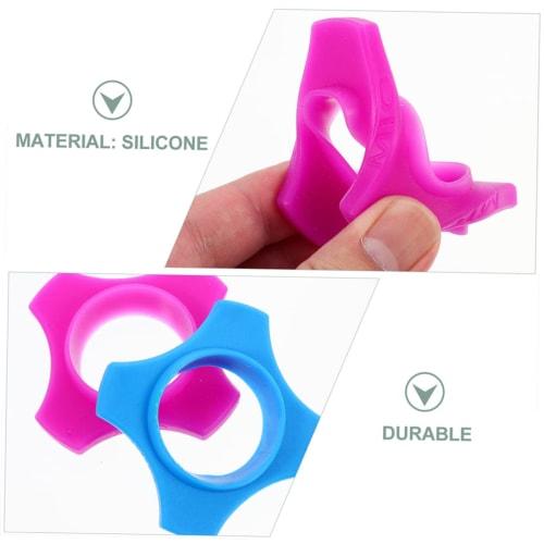 20 Pieces Microphone Skid Rings, Handheld Microphone Silicone Rings, Microphone Foam Windshield Covers, Microphone Bottom Sleeve Windscreens