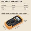 Digital Multimeter 2000 Counts Voltage Tester Volt Ohm Amp Multi-Meter Tester AC/DC Voltmeter DC Current Diode and Resistance