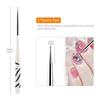 8pcs/Set Nail Art Pens 3D Drawing Carving Pen Nail Brush for Nails Panting Nail Art Brush Pen Kit