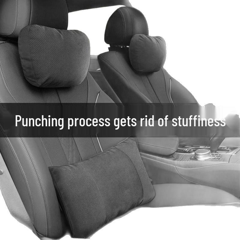 Tesla Model 3/Y/S/X Headrest & Lumbar Support Cushion