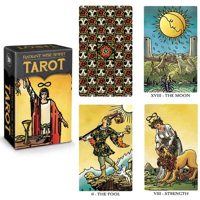 [A0204] - Μίνι δημιουργικό ταρώ "Radiant Wise Spirit" - 9x6x4 cm