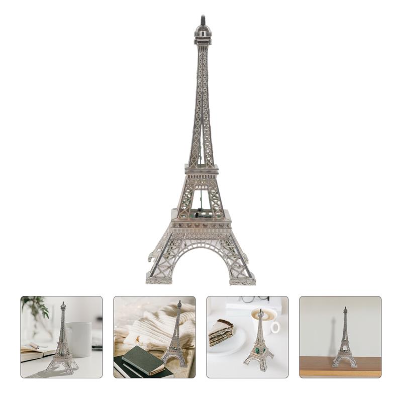 Eiffel Tower Light Night Up Desk Romantic Led Kids Mini Acrylic Lamp Glowing Desktop Decor Decorative
