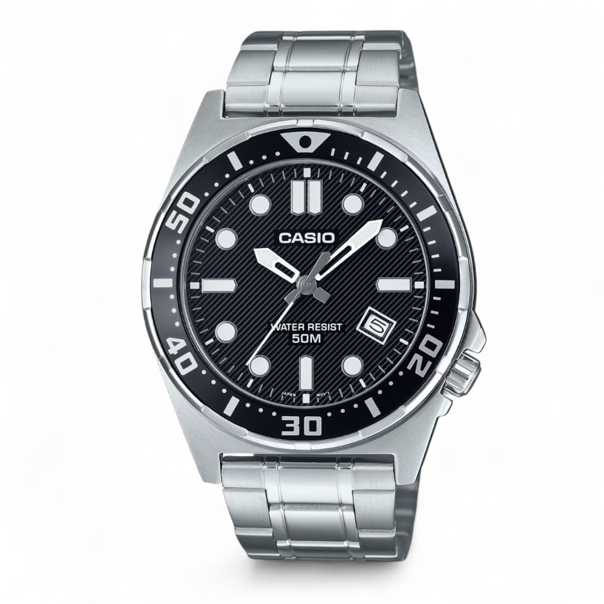 Casio Dress Watch MTD-135D-1AVDF Men Silver
