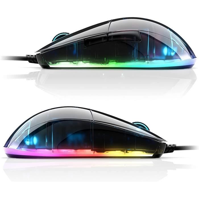 Souris Gaming - Endgame Gear - XM1 Dark Reflex - RGB - Filaire - 6 boutons