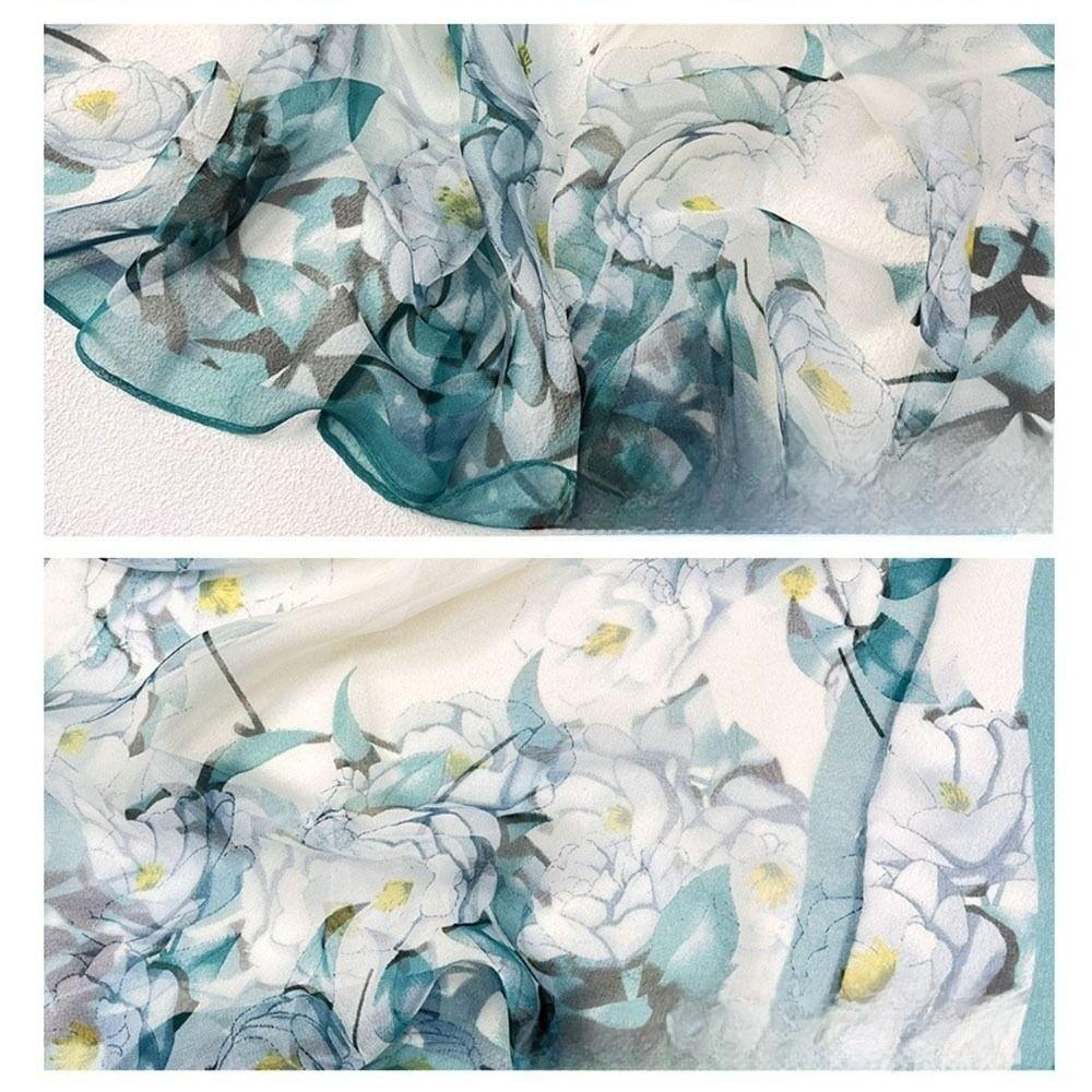 Sun-Resistant Beach Shawl Breathable Bandana Portable Sunscreen Hijab  for Women
