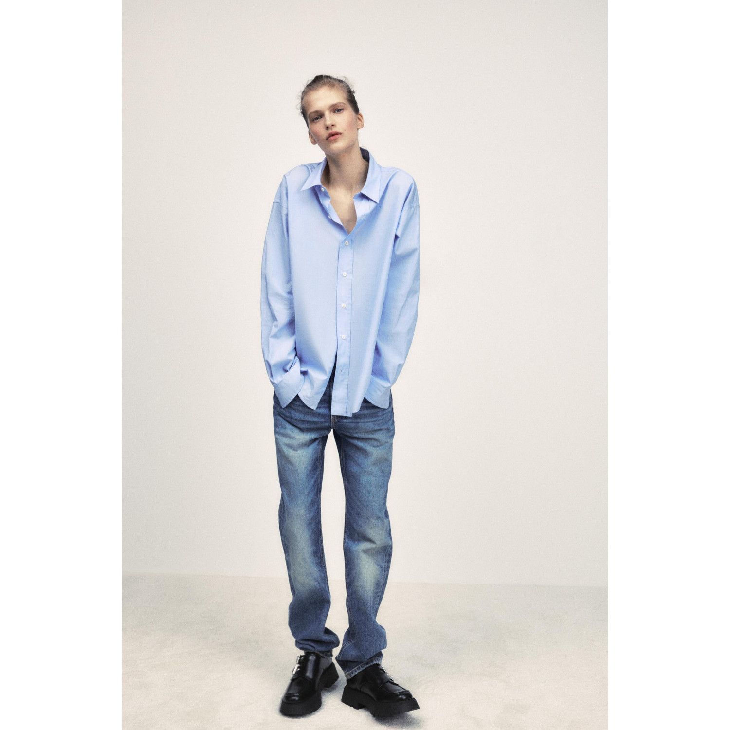 

MONK TRACK SOLE SHOES WITH BUCKLES