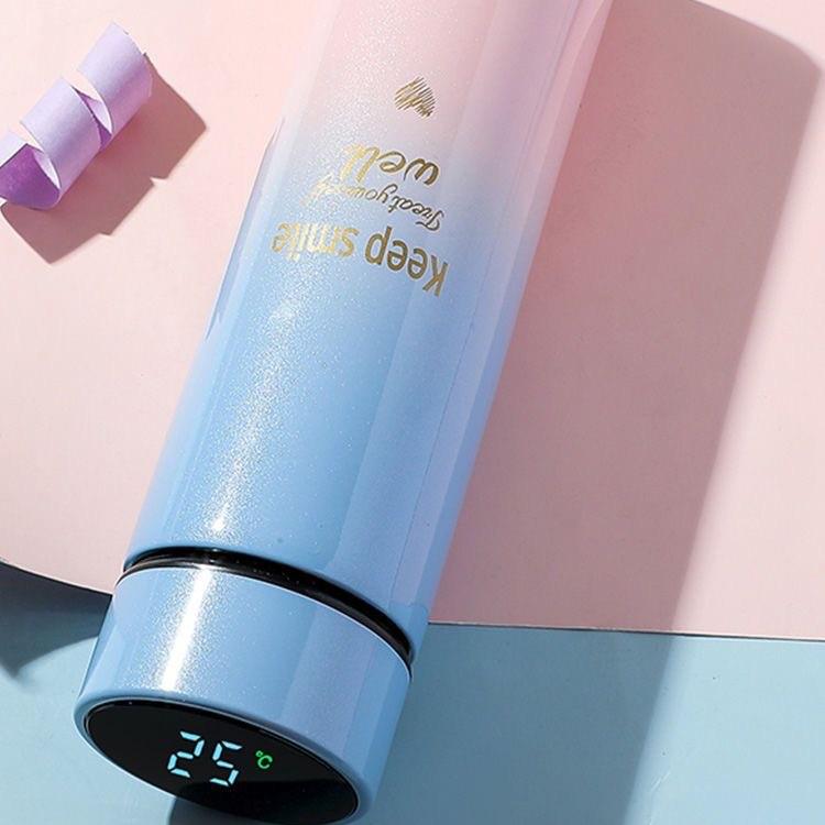 Chinese-Style Smart Insulated Water Cup with Temperature Display, Large Capacity, Customizable Logo, Business Gift