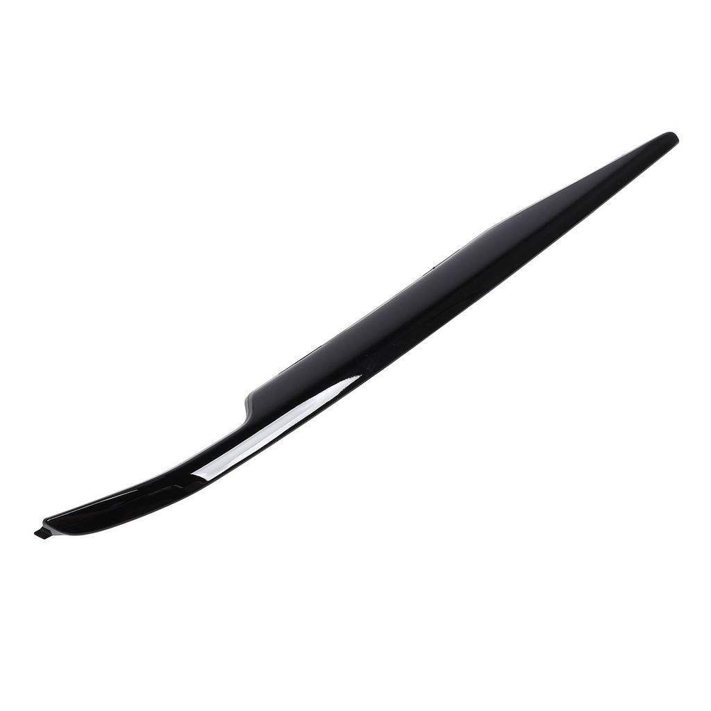 Front Bumper Lower Cover Trim Glossy Black Scratch Resistant Stylish Look Bumper Fog Light Trim for