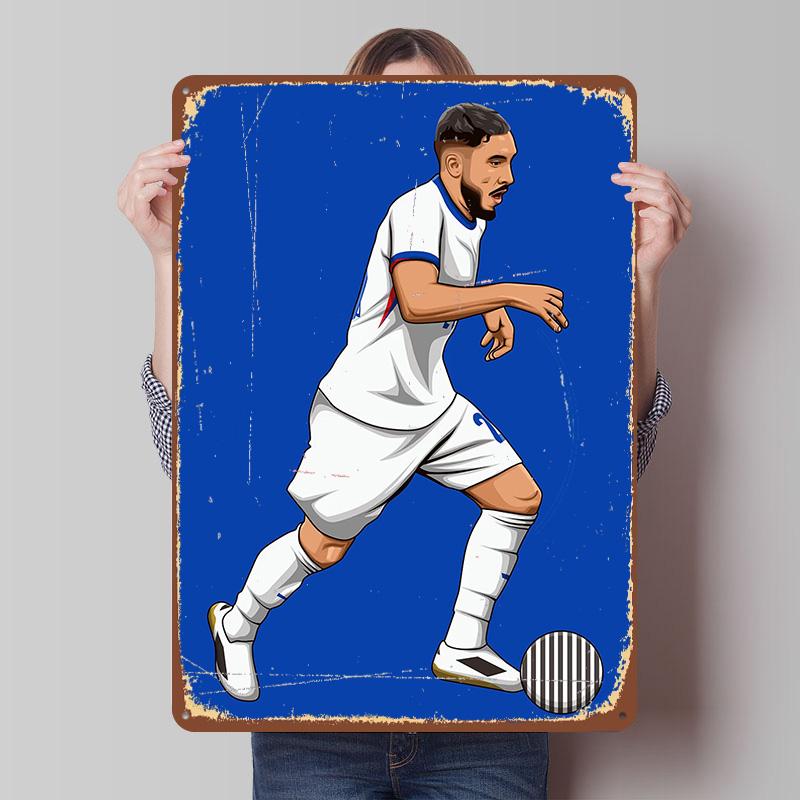 

Rayan Cherki Metal Poster Customized Wall Art Retro Vintage Tinplate Signs for Man Cave Modern Home Decoration Luxury Wand Deko 7.9x11.8In(20x30cm)