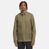 Timberland Solid Color Single-Breasted Loose Comfortable Long Sleeve Shirt Men Shirts Army-Green A5U5U-A58