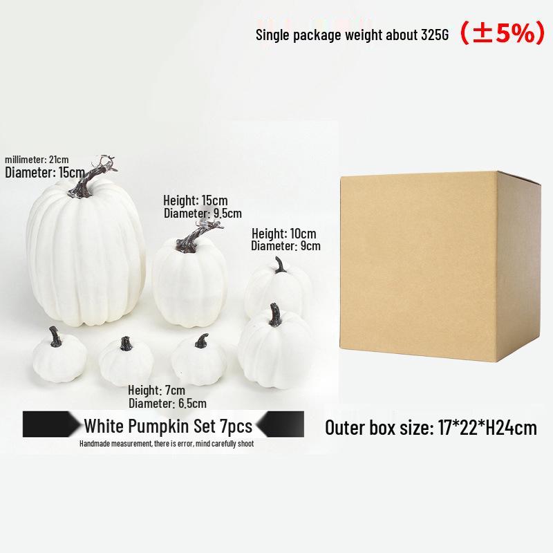 Pumpkin Model Halloween DIY Decoration Props and Accessories