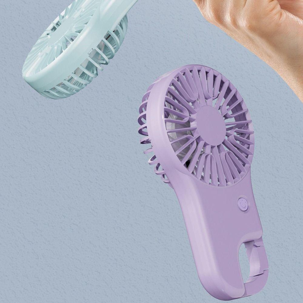 Mountaineering Hook Small Electric Fan Portable Cooling Fan Air Cooler  for Office Desk Student