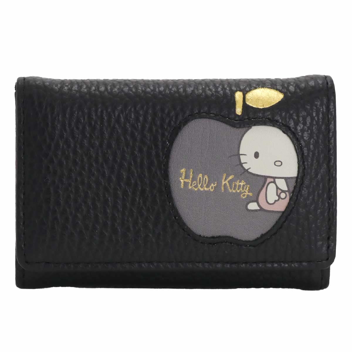 

Итальянская кожа Натуральная кожа Hello Kitty Key Case Smart Key Cowhed HELLO KITTY Fresh Kitty Fresh Black [Sanrio] Женский (Привет Серия) №87081