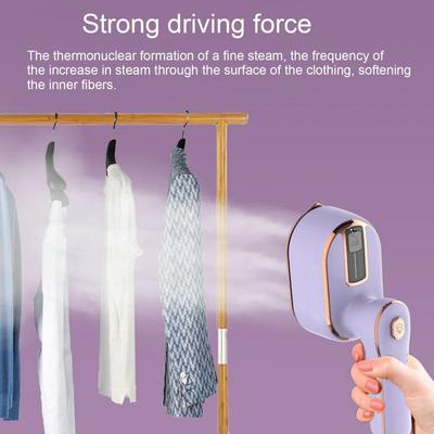 Travel Steamer Iron with Rotatable Handle Indicator Light Dry Wet Portable Mini Garment Steamer Electric Ironing Machine