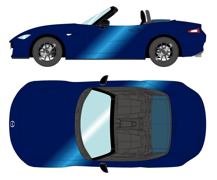 

EIDOLON Scale Mazda Roadster 990S 2022 Deep Crystal Blue Mica Finished Product 1/43 (ND)