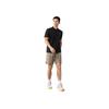 Li-Ning Comfortable Versatile Simple Solid Color Short Sleeve T-Shirt Men Tops Black ATSU577-1