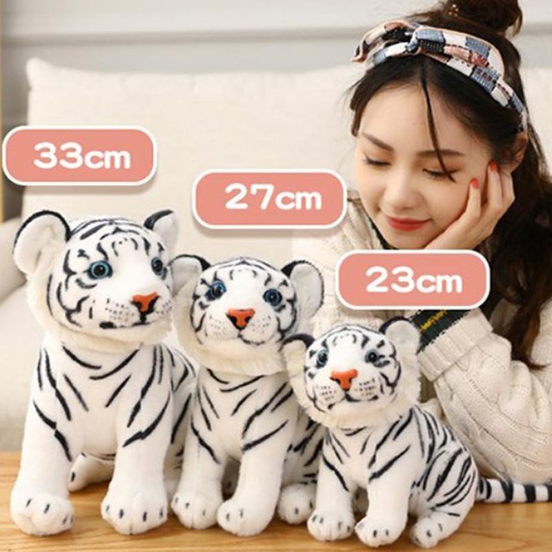 Symulacja Mała Lalka Tygrys Kreatywna Słodka Pluszowa Zabawka
