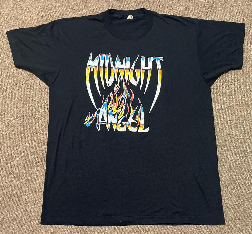 

Midnight Angel Band Music Screen Stars TShirt For Men and Women S5XL NZ1636 Unisex T-Shirt XXXXL