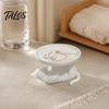Talos 3D Printed Reclining Cat Jewelry Tray, Cute Ring Holder & Earring Organizer Dish for Dresser Vanity, Decorative Kitten Trinket Bracelets