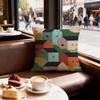 Landscape Cushion Cover Set of  Decorative Short Plush Pillow Covers for Sofa Soft  Cushion Case X Cm