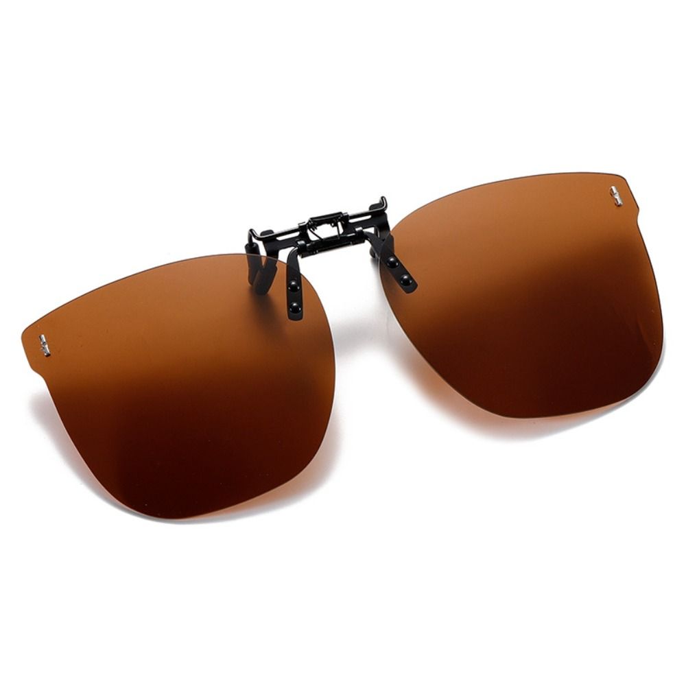 

Ультралегкие солнцезащитные очки-клипсы поверх очков по рецепту. Удобные оттенки для женщин и мужчин. Tea