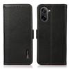 for OnePlus Nord CE5 5G Phone Case Genuine Cow Leather Cover RFID Blocking