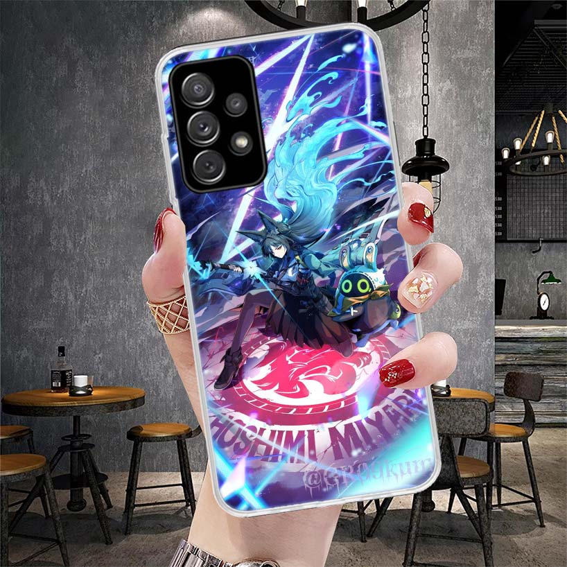 Hoshimi Miyabi Zenless Zone Zero ZZZ Soft Phone Case For Samsung Galaxy A12 A22 A32 A52 A72 A02S A51 A50S A71 A70 A31 A20S Note