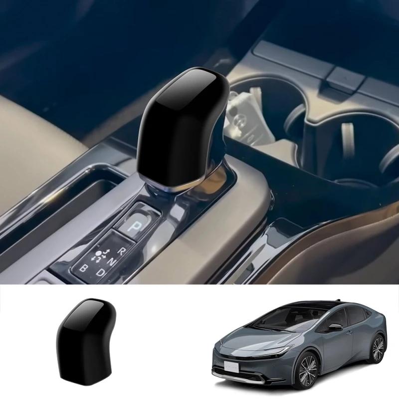 For Toyota Prius 60 Series  2024  ABS Carbon Fiber Car Gear Head Shift Knob Cover Handball Trim Sticker Interior Accessories