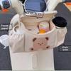 Borsa Appesa per Passeggino Impermeabile Grande Capacità per Pannolini del Bambino Portabottiglie Latte Si Adatta al Manubrio E-Bike Viaggio all'Aperto