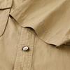 JEEP Men's Pure Cotton Short-Sleeve Casual Workwear Shirt
