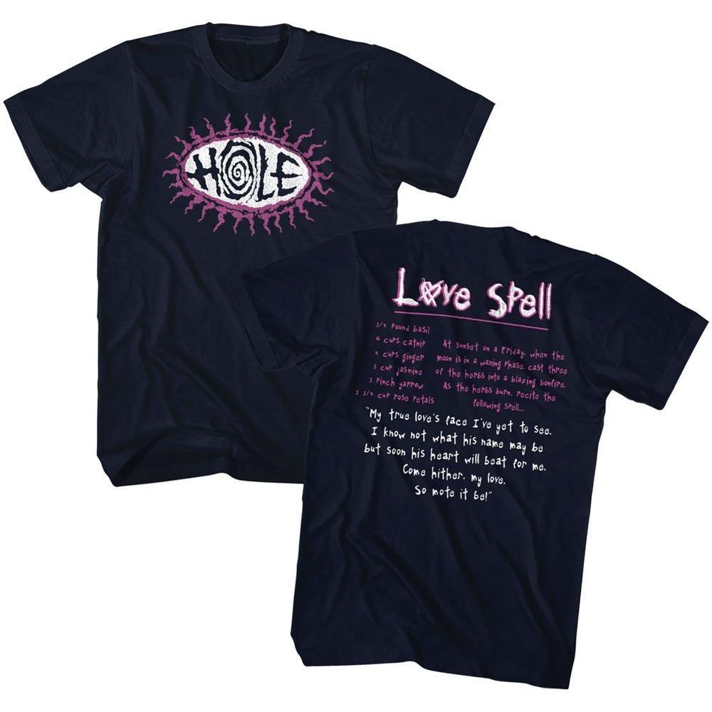

Hole Love Spell Music T-shirt Tops Tees Men s Women s Unisex XL
